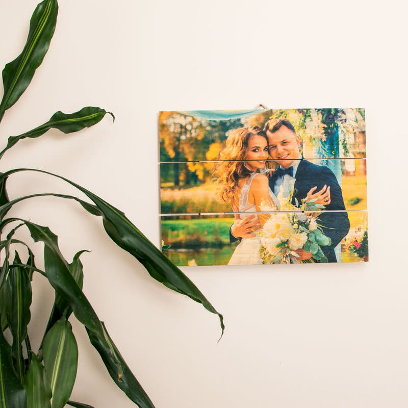 Yıl Dönümü Hediyesi Ahşap Palet Tablo