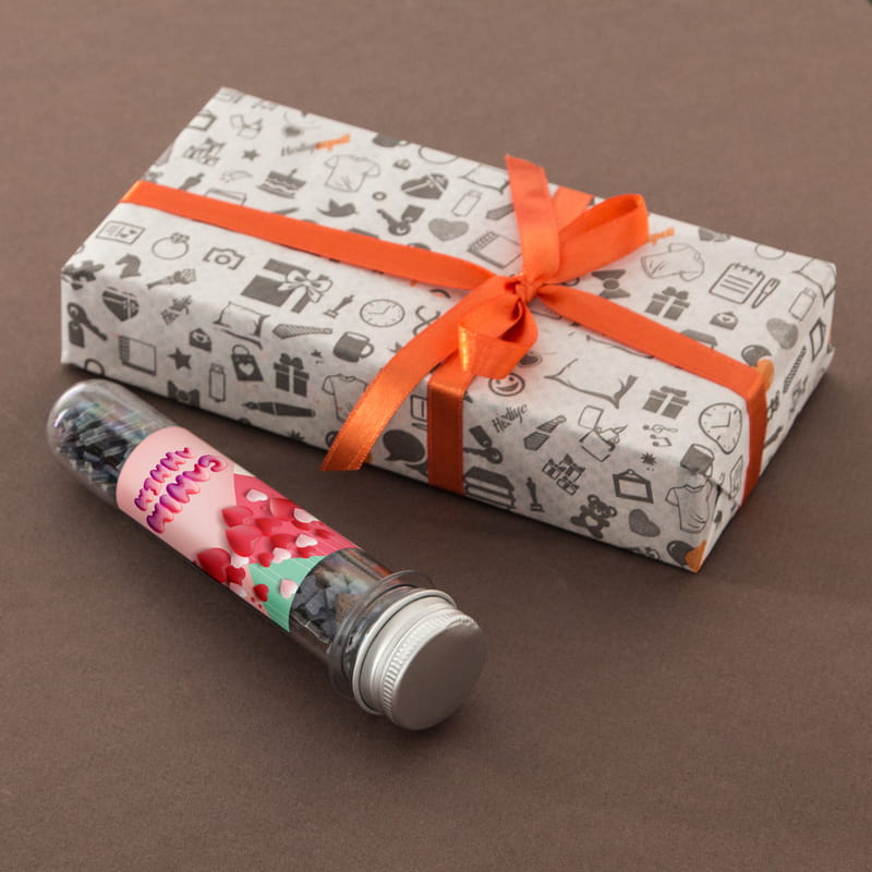 Anne Hediyesi Fotoğraf Baskılı Kapsül Şişeli Mini Puzzle