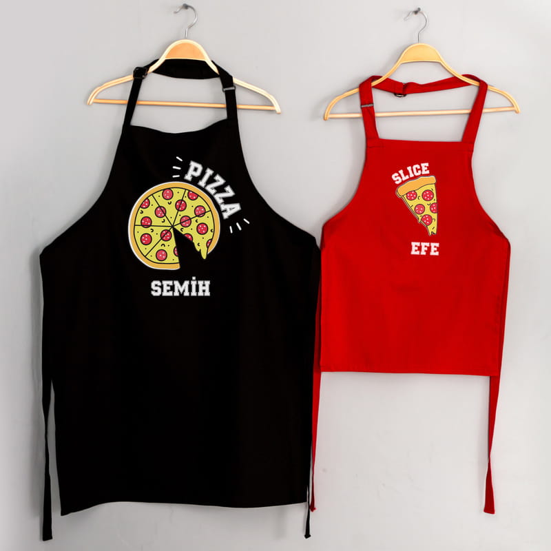 Babalar Günü Hediyesi Baba Çocuk 2li Mutfak Önlük Kombini