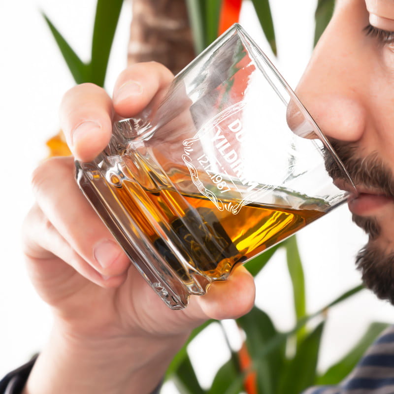 Doğum Günü Hediyesi Texas 2li Viski Kadeh Seti