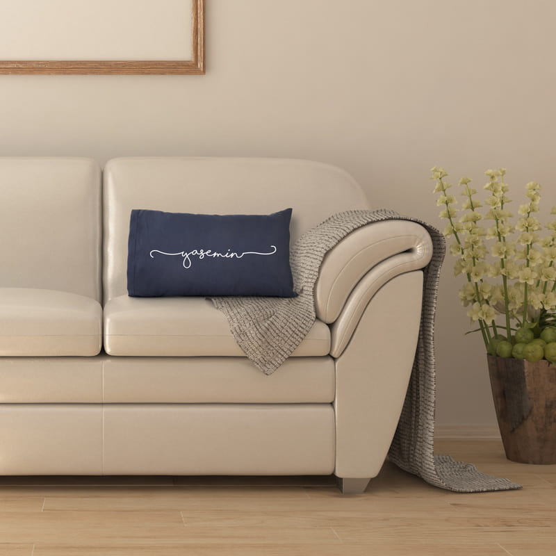 İsim Yazılı Baskılı Bel Yastığı