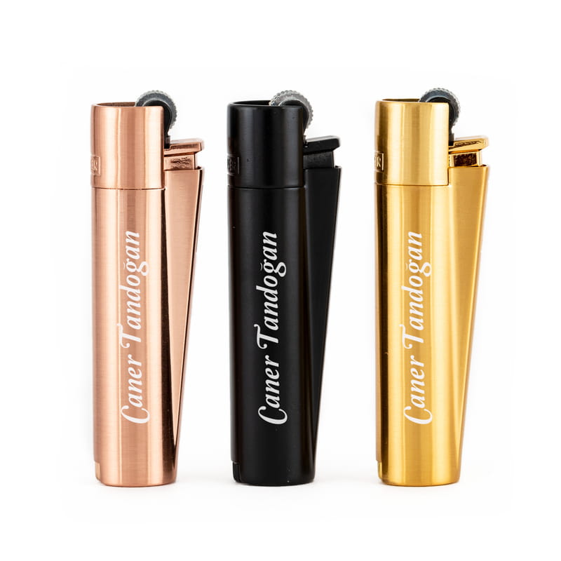 Kişiye Özel Tasarımlı Clipper Metal Çakmak