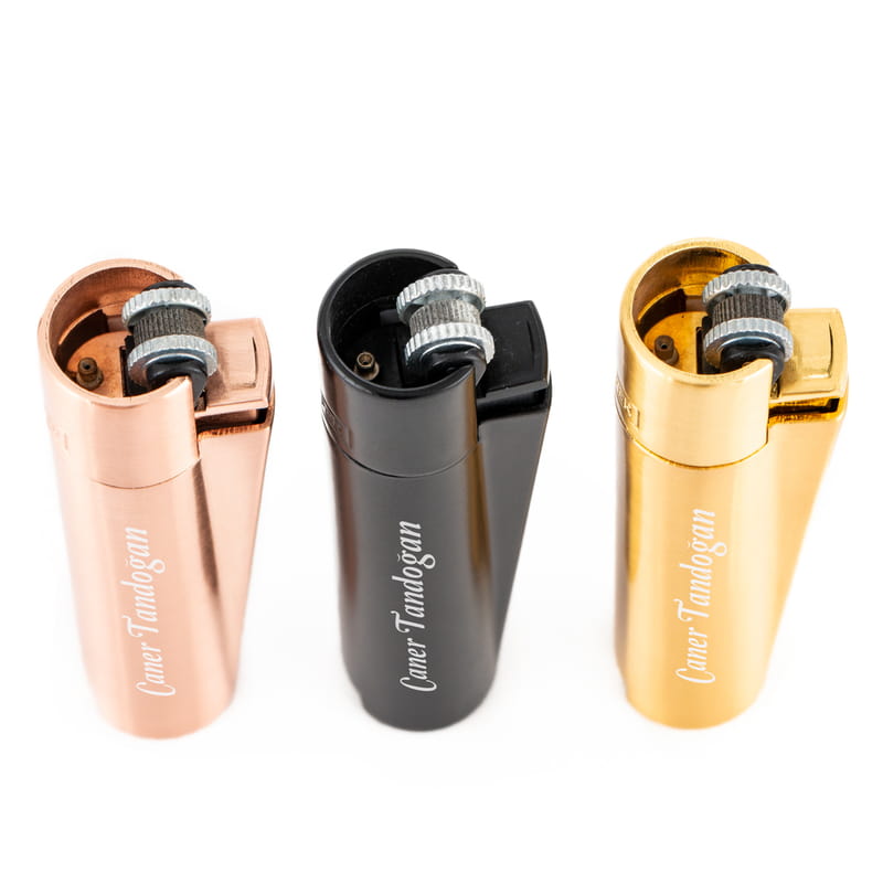 Kişiye Özel Tasarımlı Clipper Metal Çakmak