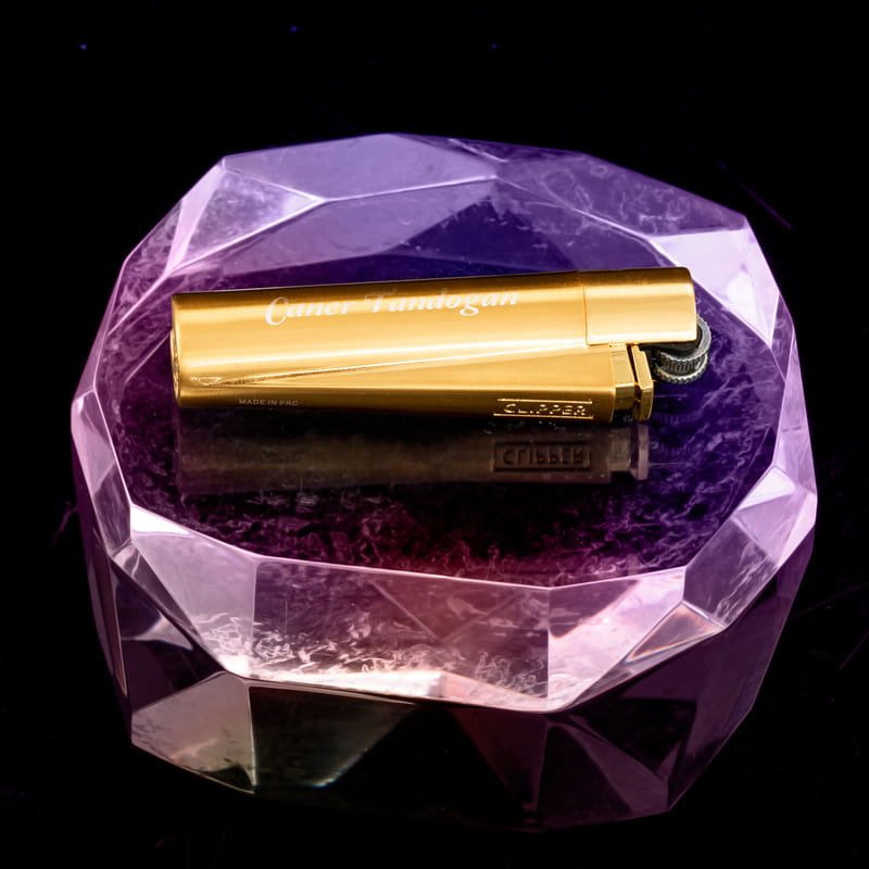 Kişiye Özel Tasarımlı Clipper Metal Çakmak