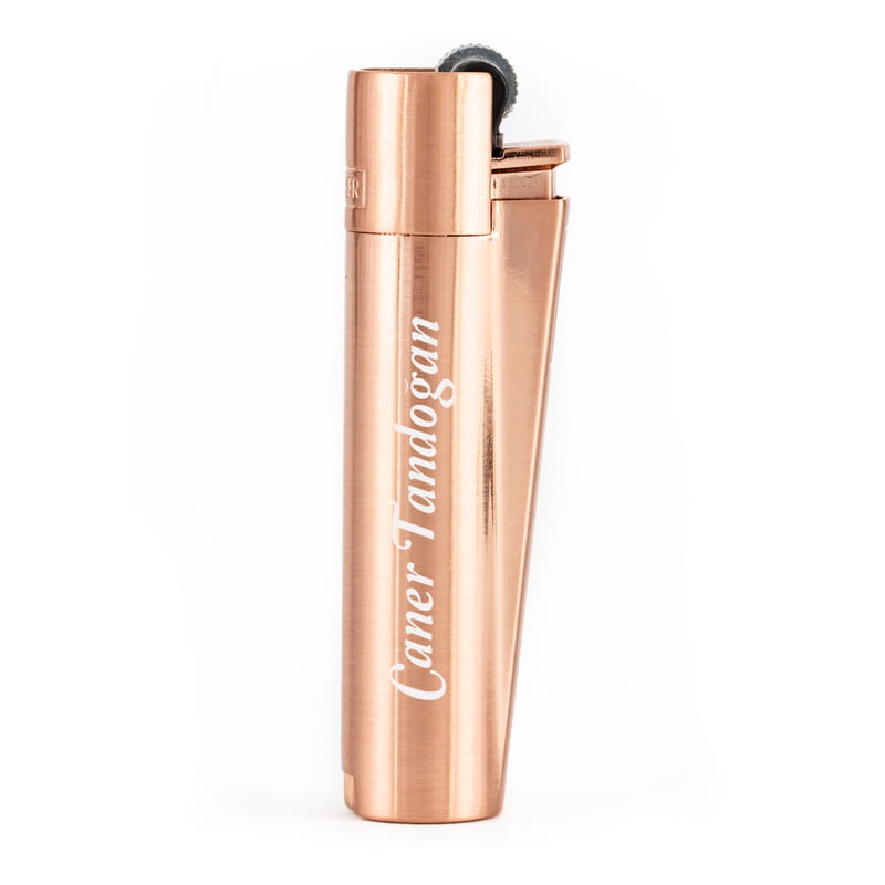 Kişiye Özel Tasarımlı Clipper Metal Çakmak