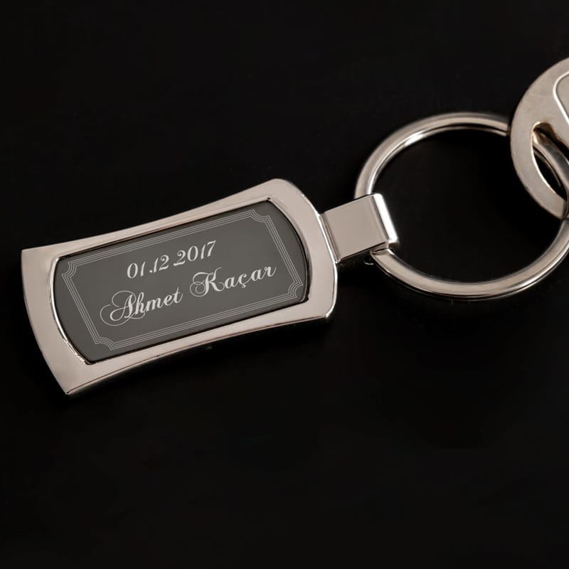 İsim Yazılı Metal Anahtarlık