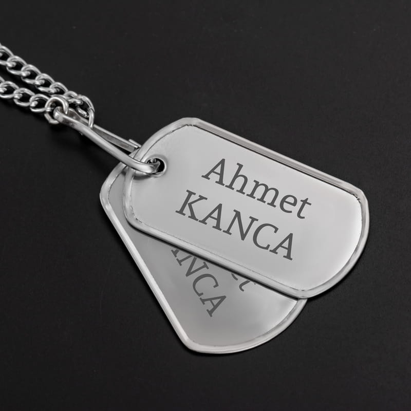 İsme Özel Asker Künyesi