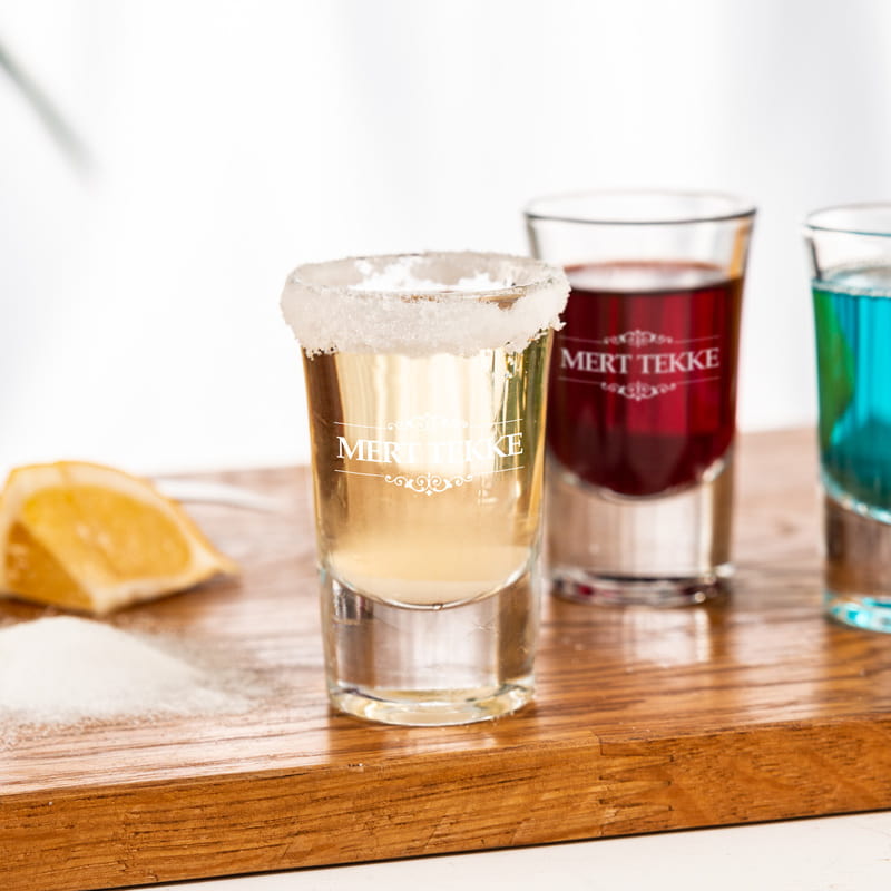 İsme Özel Shot Bardak Seti