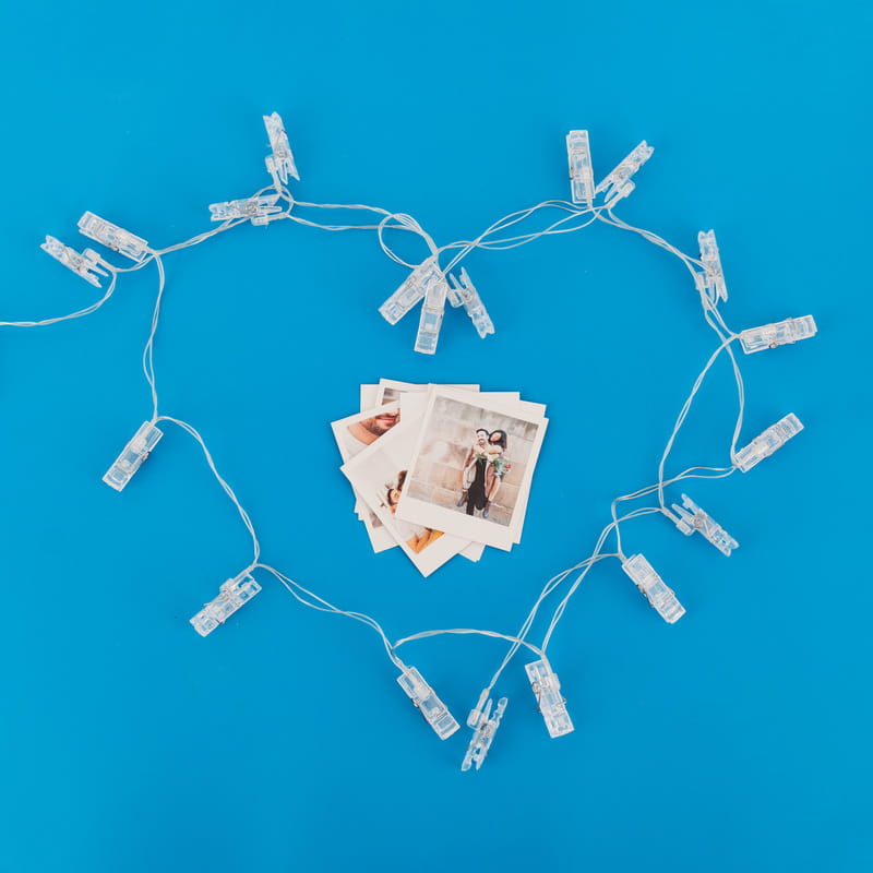 Kişiye Özel Dekoratif Led Fotoğraf Mandalı