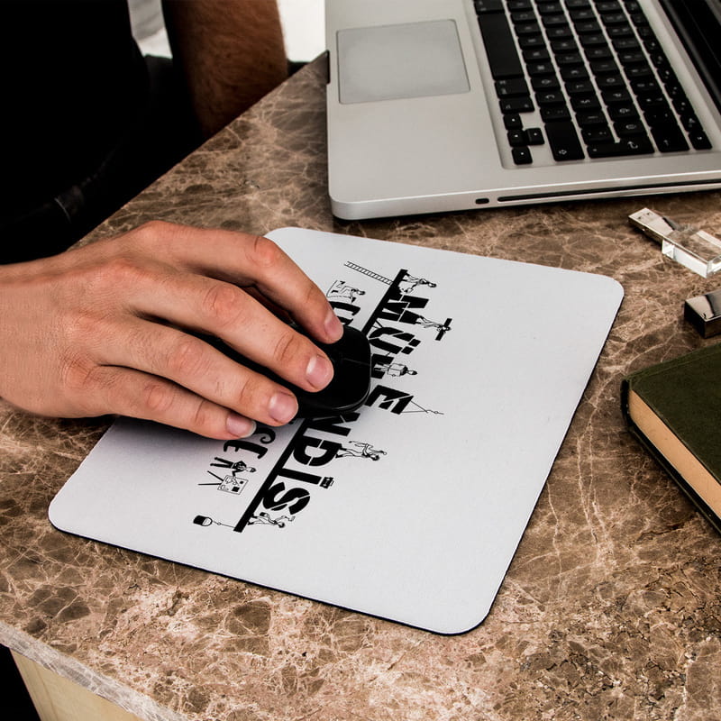 Mühendis Arkadaşa Hediye Kişiye Özel Mousepad