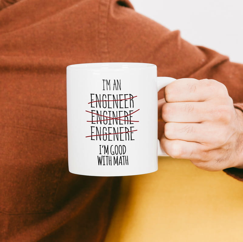 Mühendislere Hediye Esprili Kupa