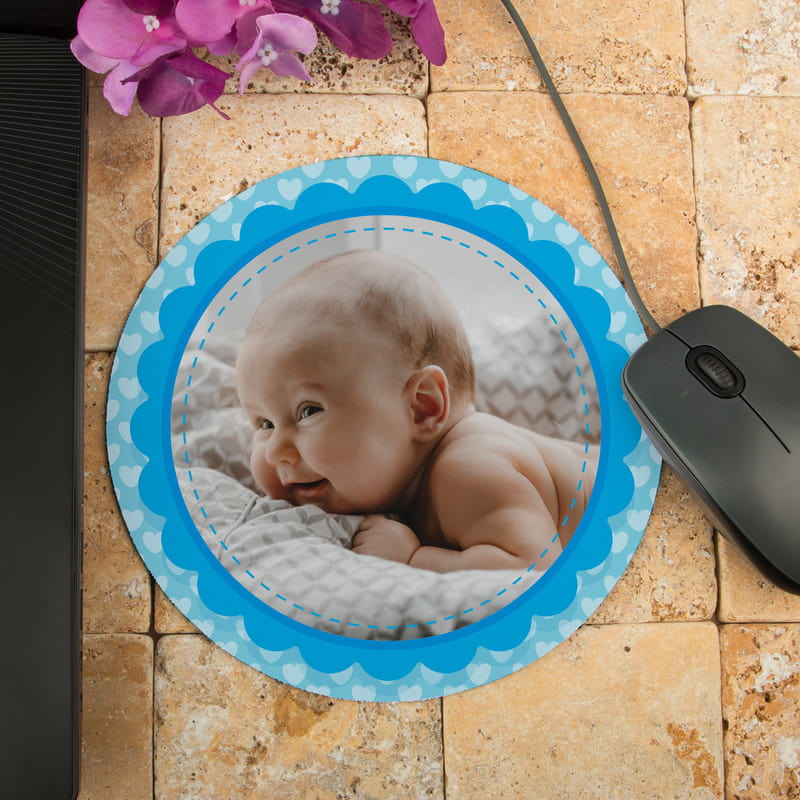 Ofis Çalışanlarına Hediye Çocuk Fotoğraflı Mousepad