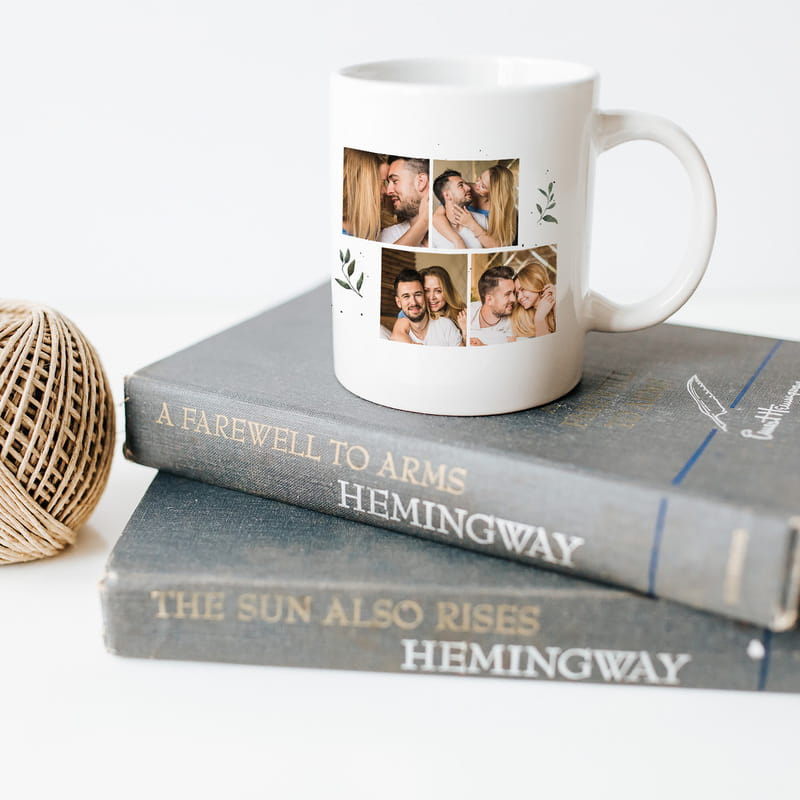 Sevgiliye Hediye Fotoğraf Baskılı Mesajlı Kupa