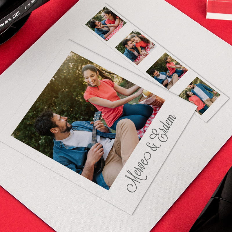 Sevgiliye Yeni İş Hediyesi Fotoğraflı Mouse Pad