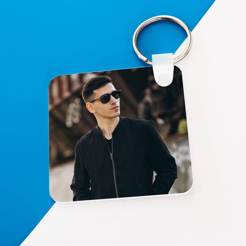 Siyah Beyaz İsimli Taraftar Anahtarlığı