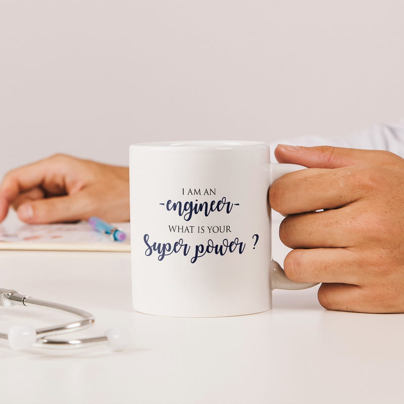 Süper Mühendislere Hediye Esprili Kupa