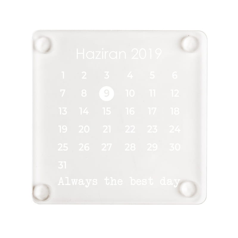 Unutulmaz Özel Günler İçin Hatıralık Bardak Altlığı