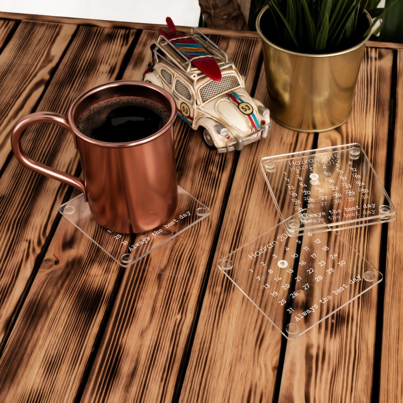 Unutulmaz Özel Günler İçin Hatıralık Bardak Altlığı