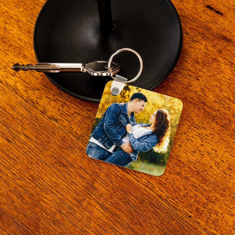 Yıldönümü Hediyesi Takvimli Baskılı Anahtarlık