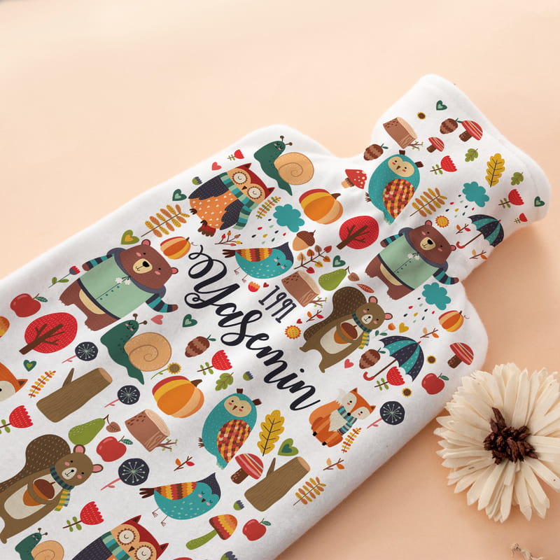 Arkadaşa Doğum Günü Hediyesi Kişiye Özel Sıcak Su Torbası