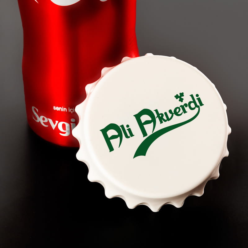 Arkadaşa Hediye İsme Özel Esprili Kapak Magnet Açacak