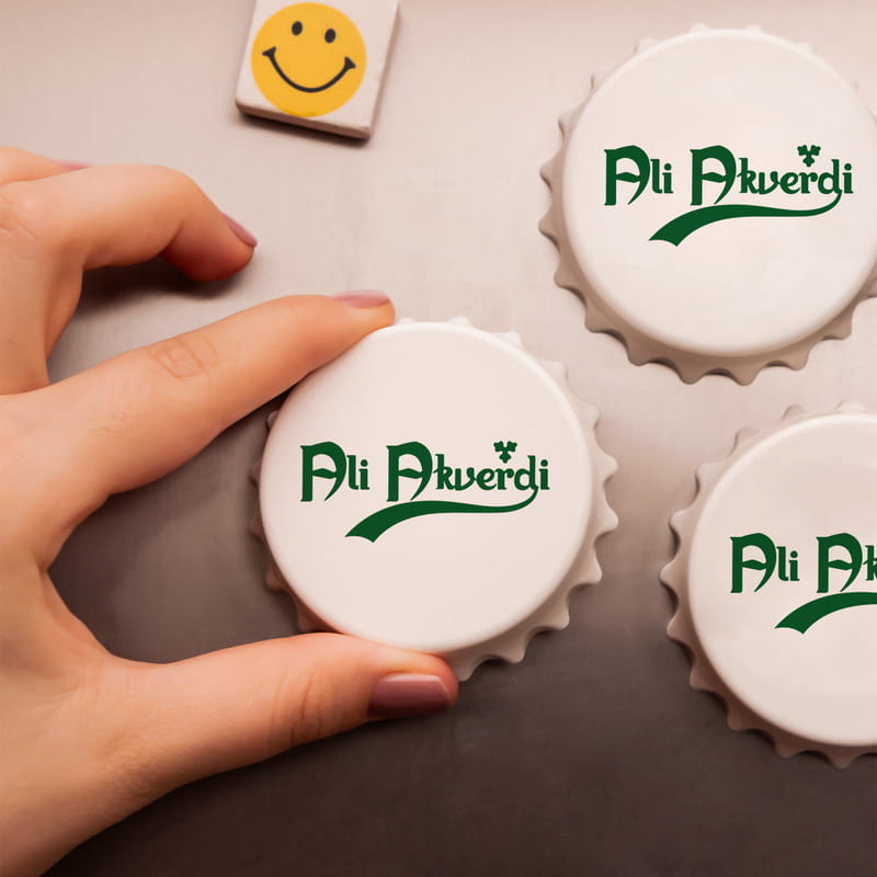 Arkadaşa Hediye İsme Özel Esprili Kapak Magnet Açacak