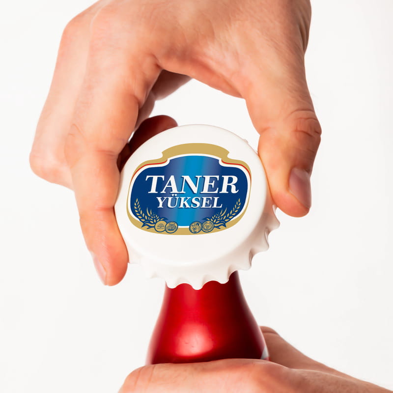 Esprili İsme Özel Kapak Magnet Açacak