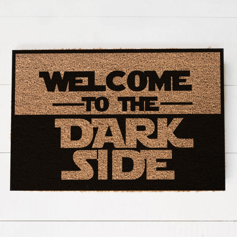 Esprili Karanlık Taraf Kapı Önü ve Ev İçi Paspas