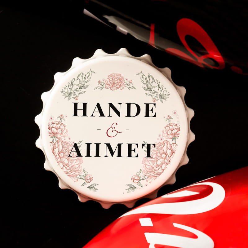 Ev Hediyesi İsme Özel Magnet Açacak