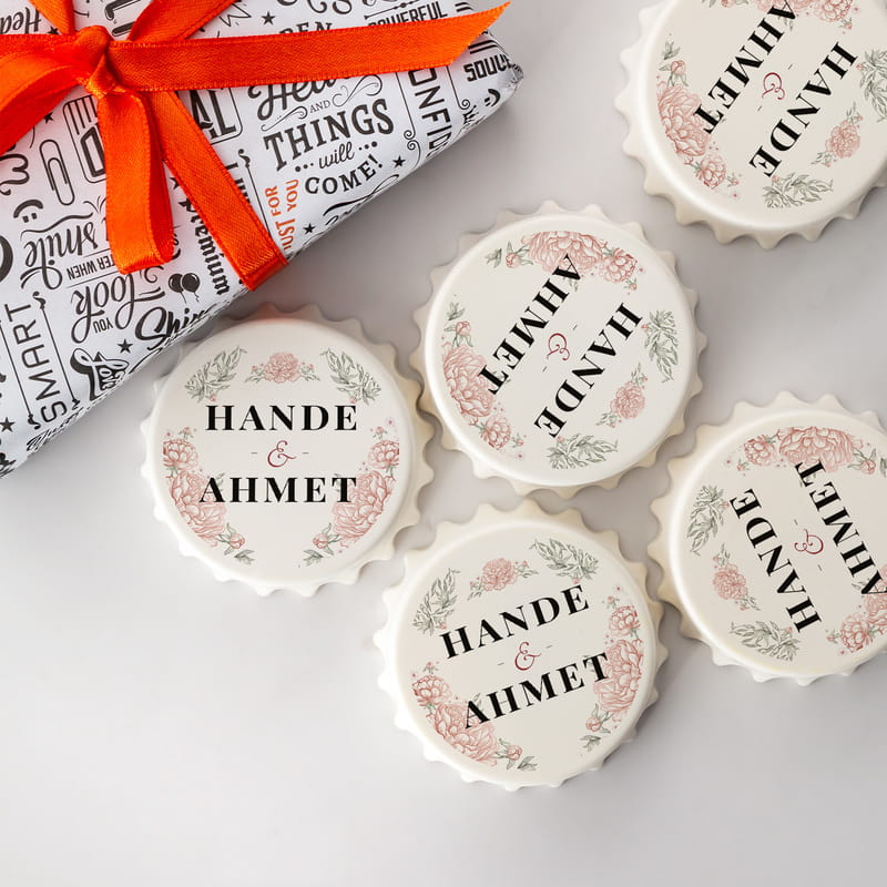 Ev Hediyesi İsme Özel Magnet Açacak