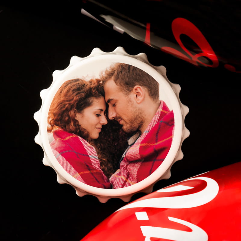 Fotoğraf Baskılı Kişiye Özel Kapak Görünümlü Magnet Açacak