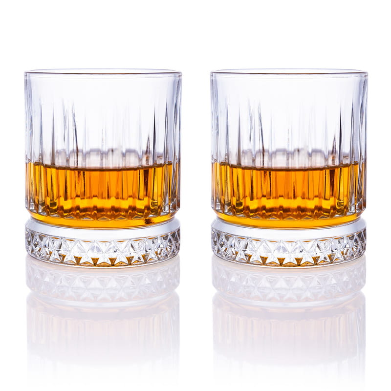 İsme Özel Ahşap Kutulu Glasgow 2'li Viski Kadeh Seti