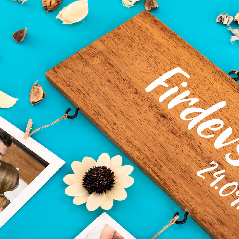 Kişiye Özel Fotoğraf Askılı Albüm