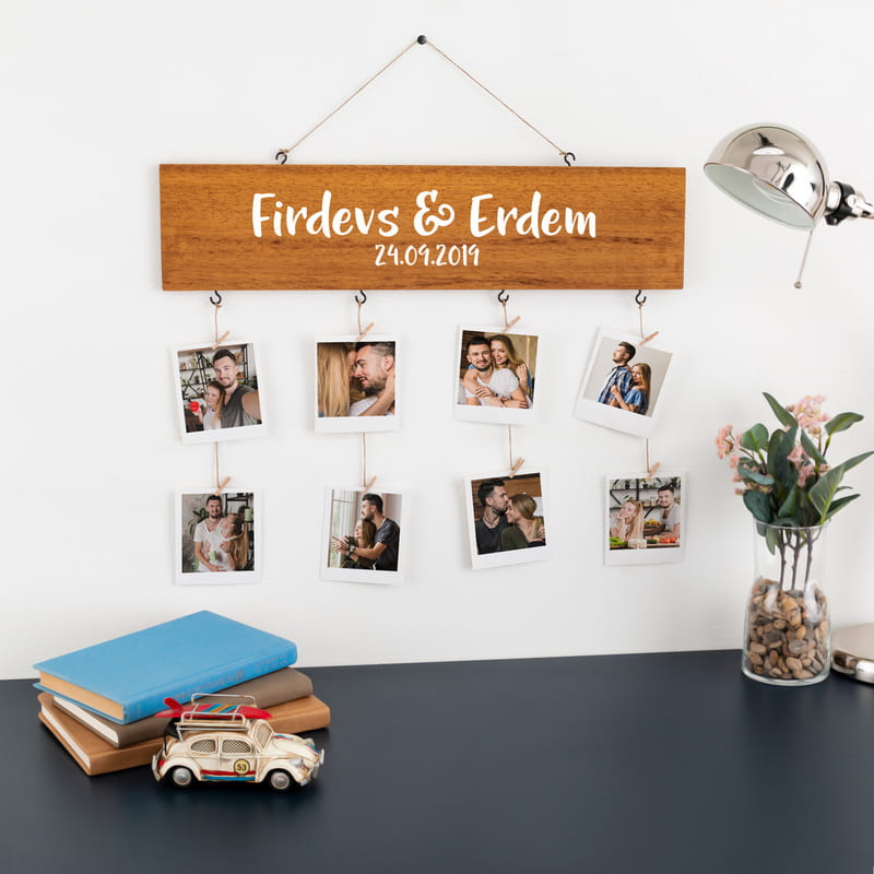 Kişiye Özel Fotoğraf Askılı Albüm
