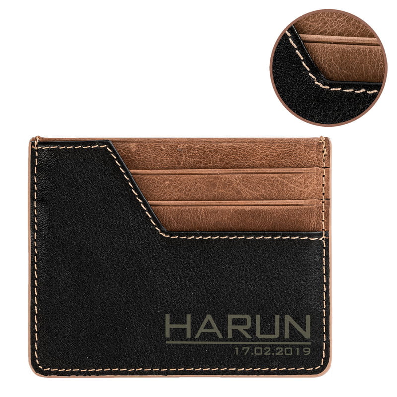 Arkadaşa Hediye Minimal Tasarımlı İsme Özel Kredi Kartlık