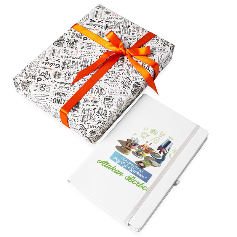 Biyoloji Öğretmenlerine Hediye Kişiye Özel Baskılı Defter