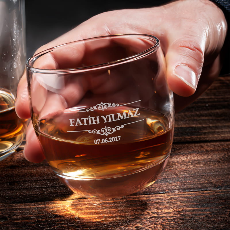 Doğum Gününe Özel 2'li Viski Bardak Seti