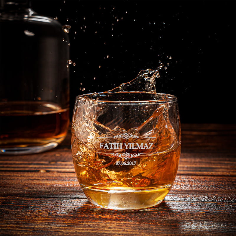Doğum Gününe Özel 2'li Viski Bardak Seti