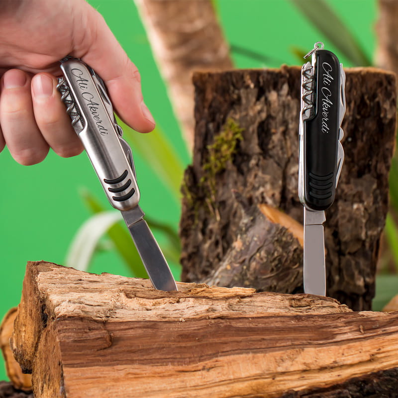 Erkeğe Hediye Tesbih Bileklik Çakı Kutulu Set