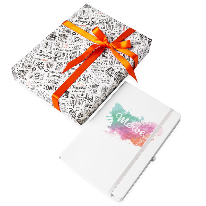 İsme Özel Sulu Boya Efektli Defter