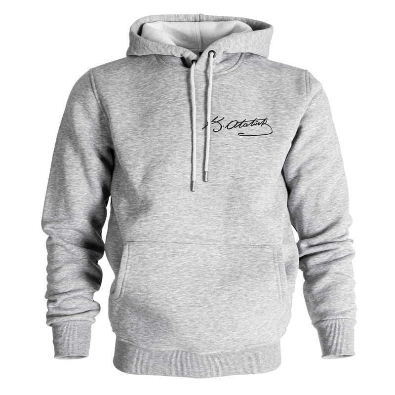 Atatürk İmzalı Sweatshirt - %100 Pamuklu Kumaş
