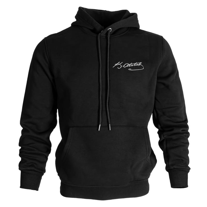 Atatürk İmzalı Sweatshirt - %100 Pamuklu Kumaş