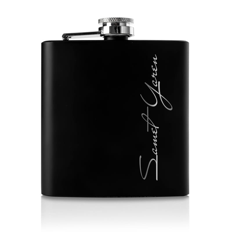 Kişiye Özel Viski Matarası - İmza Stilli Çelik Matara