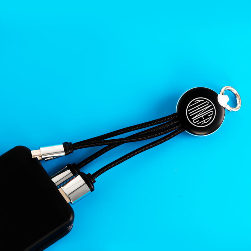 Kişiye Özel Işıklı Şarj Kablosu