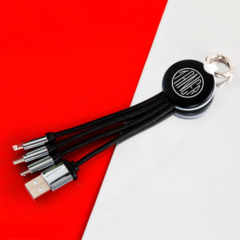 Kişiye Özel Işıklı Şarj Kablosu