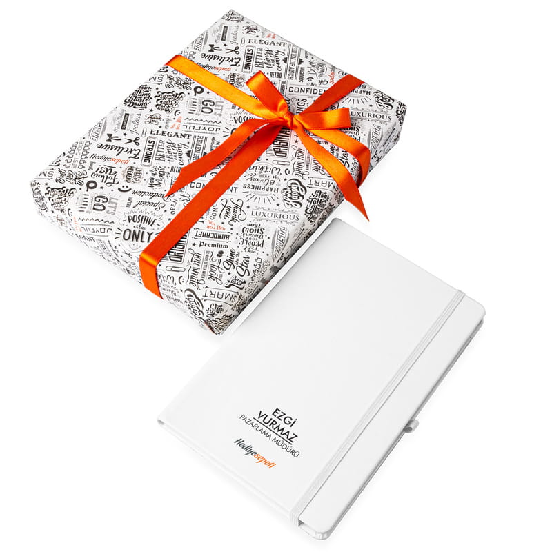 Kurumsal Hediyelik İsim ve Unvan Yazılı Baskılı Defter