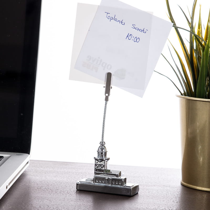 Ofis Hediyesi Kız Kulesi Kağıt Tutacağı | Hediye Sepeti