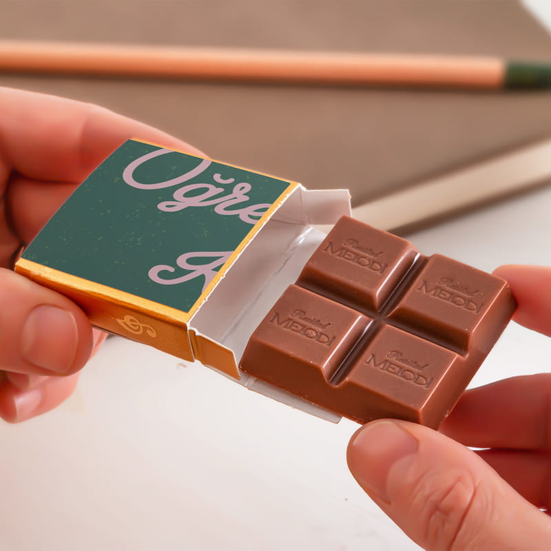 Öğretmenler Günü Hediyesi Baskılı Puzzle Çikolata