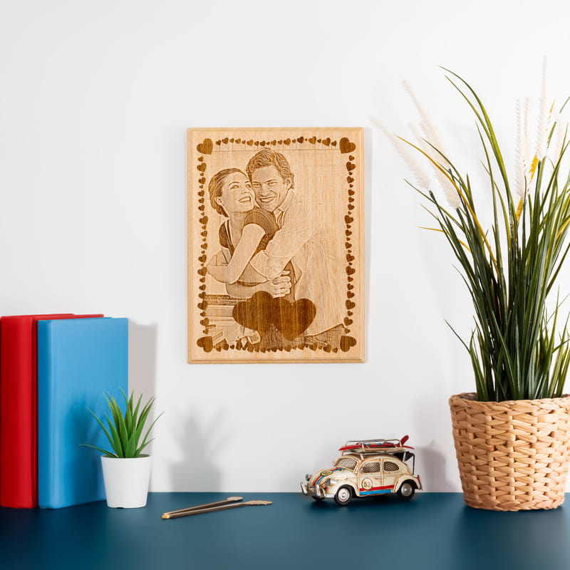 Sevgiliye Hediye Ahşap foto