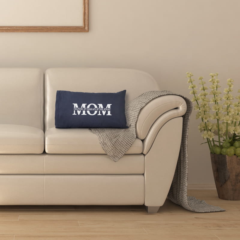 Anneler Günü Hediyesi İsme Özel Hediye Baskılı Yastık
